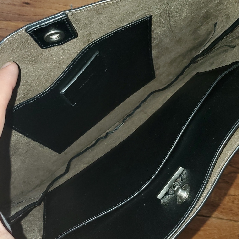 All Saints Beaumont Leather Hobo - Picture 6 of 9